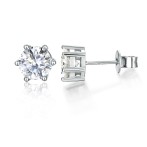 Sirius - Classic Six-Prong Moissanite Stud Earrings Sirius - Classic Six-Prong Moissanite Stud Earrings