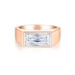 Maxton - Rectangular Moissanite Men's Ring Maxton - Rectangular Moissanite Men's Ring