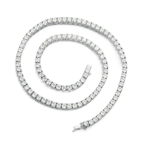 Moissanite necklaces