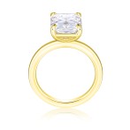 Radiana - Radiant Cut Solitaire Moissanite Ring