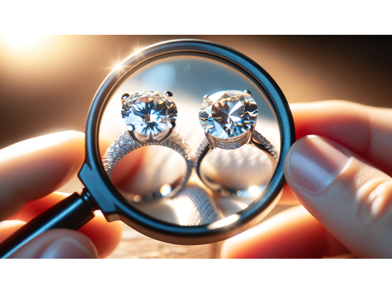Can You See The Difference Between Moissanite And Diamond?