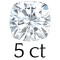 5 carat (10 mm) 