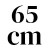 65 cm