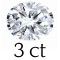 3 carat (8*10 mm) 