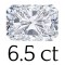6.5 carat (9*13mm) 