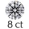 8 carat (13 mm) 