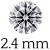 0.055 carat (2.4 mm)