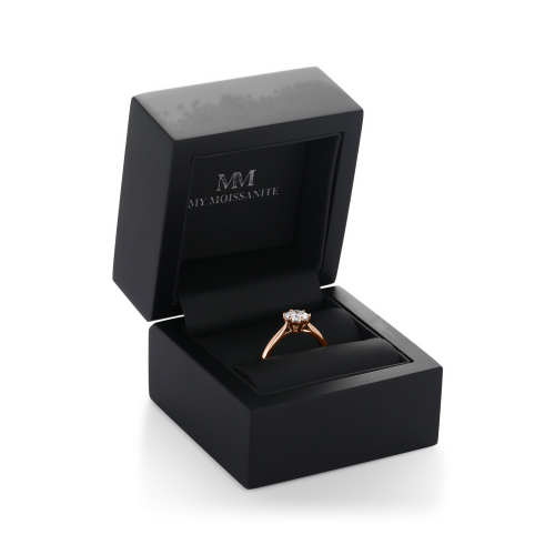 Ella - Solitaire Moissanite Engagement Ring