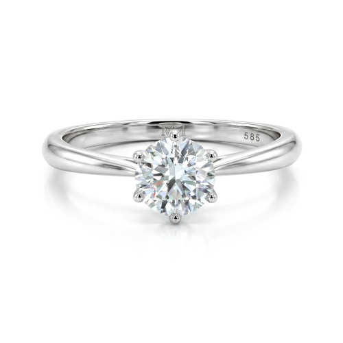 Ella - Solitaire Moissanite Engagement Ring