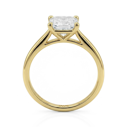 Iris – Princess Solitaire Moissanite Ring