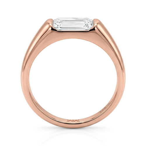 Portraitix - Men’s Portrait Cut Moissanite Ring