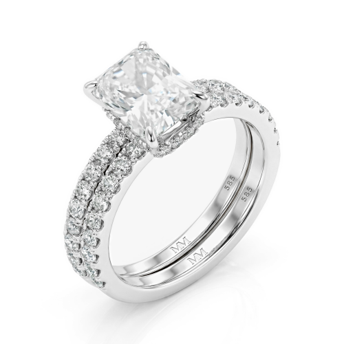 Celestial Harmony Set - Astra & Starlet Moissanite Ensemble Celestial Harmony Set - Astra & Starlet Moissanite Ensemble