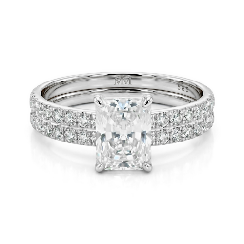 Celestial Harmony Set - Astra & Starlet Moissanite Ensemble