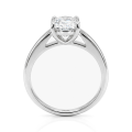 Elara - Cushion Solitaire Moissanite Ring | My Moissanite