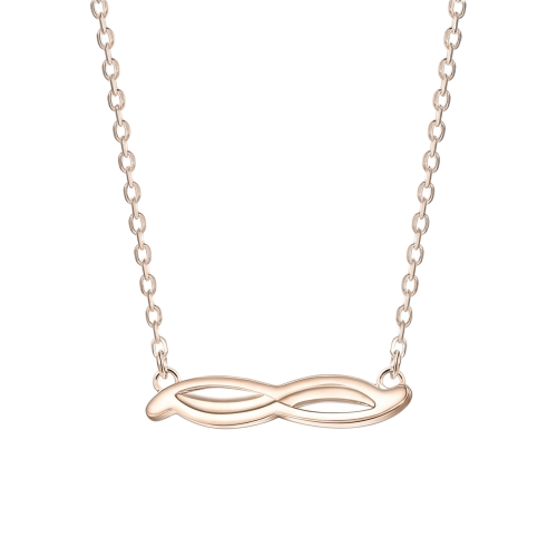 Astrid - Marquise-Inspired Moissanite Necklace with Pave Setting
