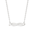 Astrid - Marquise-Inspired Moissanite Necklace with Pave Setting