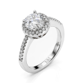 Seraphina - Moissanite Halo Engagement Ring | My Moissanite