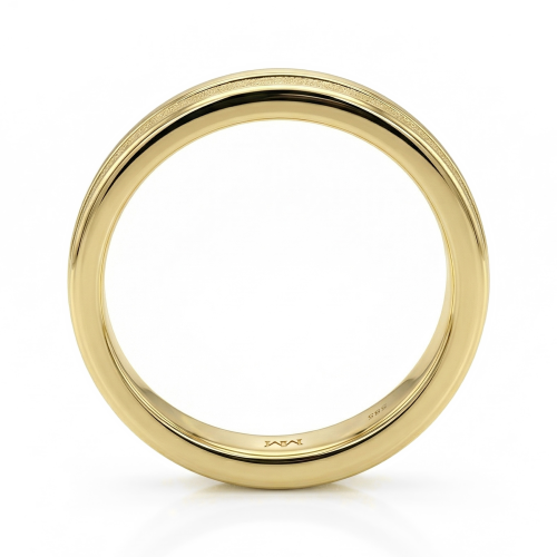 Fortis - Brushed and Polished Men's Stylish Ring