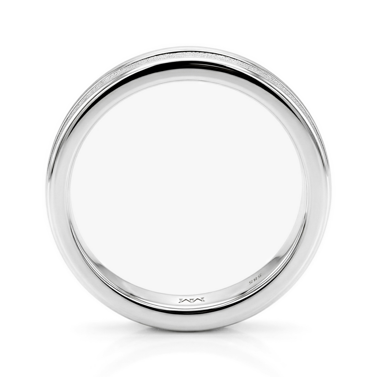 Fortis - Brushed and Polished Men's Stylish Ring