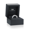 Eterna - Emerald Cut Moissanite Eternity Ring
