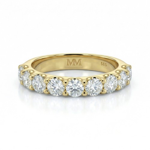 Evertina - Moissanite Eternity Ring