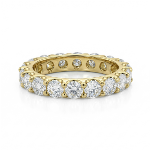 Evertina - Moissanite Eternity Ring