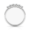Quintella - 5 Stones Moissanite Anniversary Ring
