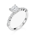Ava - Moissanite Ring