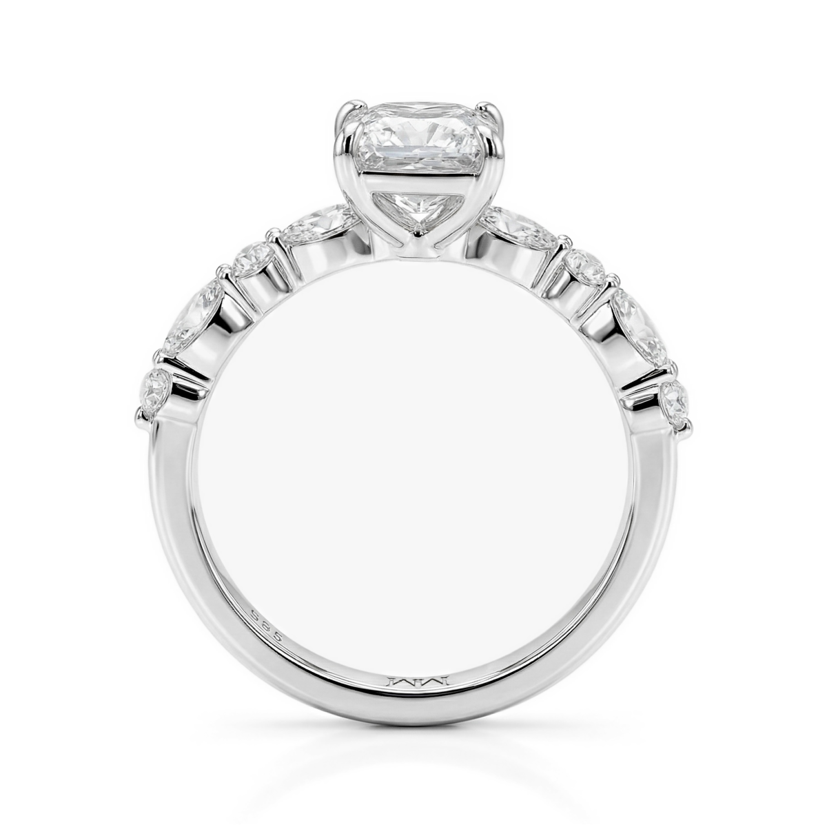 Ava - Moissanite Ring