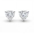 Allure - Moissanite Heart Cut Earrings