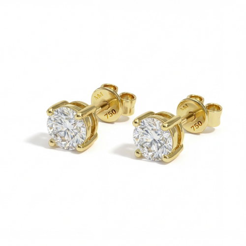 Nova - Moissanite Stud Earrings