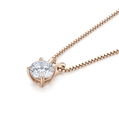 Terra - Solitaire Moissanite Pendant (without chain)