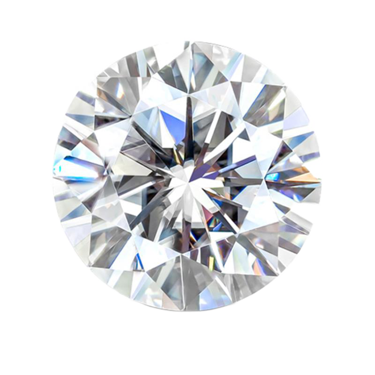 Loose Moissanite Stones - Round Cut