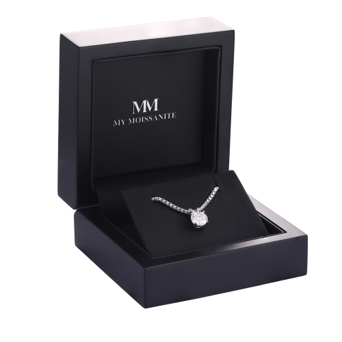 Terra - Solitaire Moissanite Pendant (without chain)