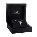 Divinity - Moissanite Cross Pendant