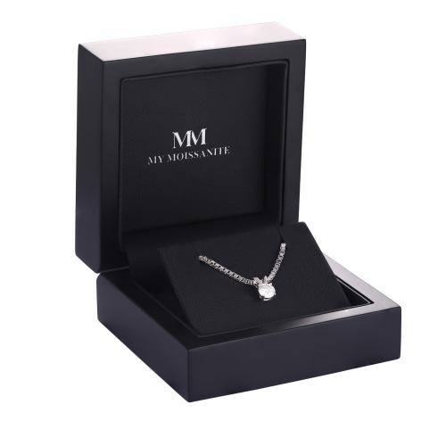 Terra - Solitaire Moissanite Pendant (without chain)