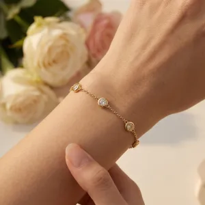 Gold bracelets