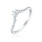 Serenella - Marquise and Round Moissanite Wedding Band