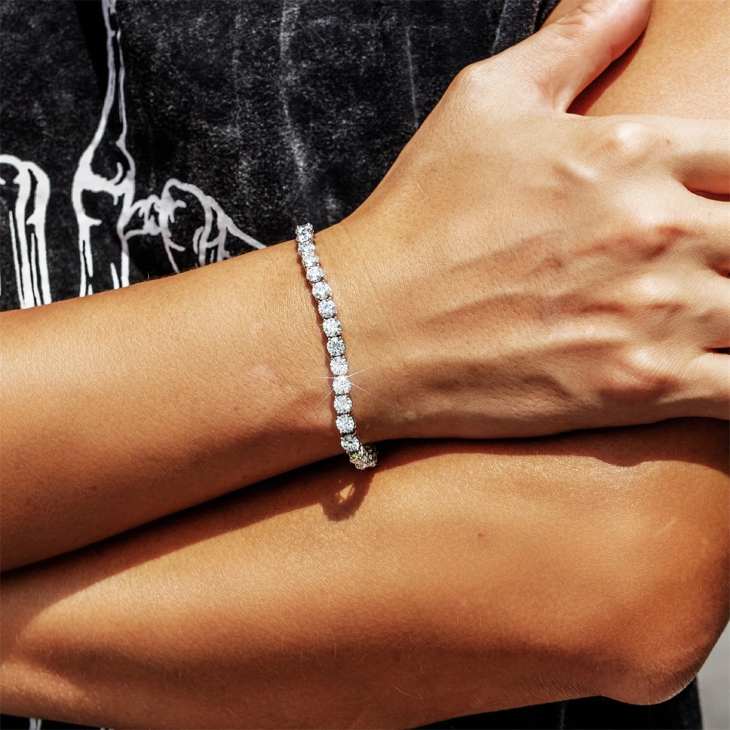 Solaris – Moissanite Tennis Bracelet Solaris – Moissanite Tennis Bracelet