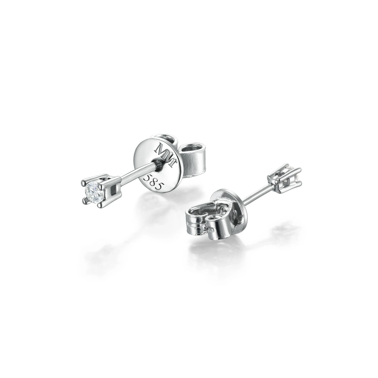 Nova - Moissanite Stud Earrings Nova - Moissanite Stud Earrings