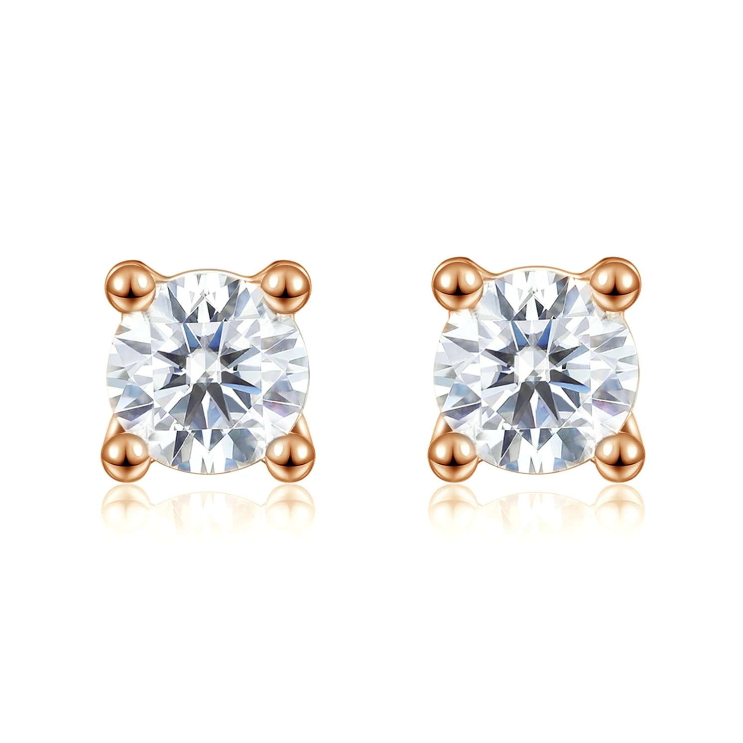 Nova - Moissanite Stud Earrings Nova - Moissanite Stud Earrings
