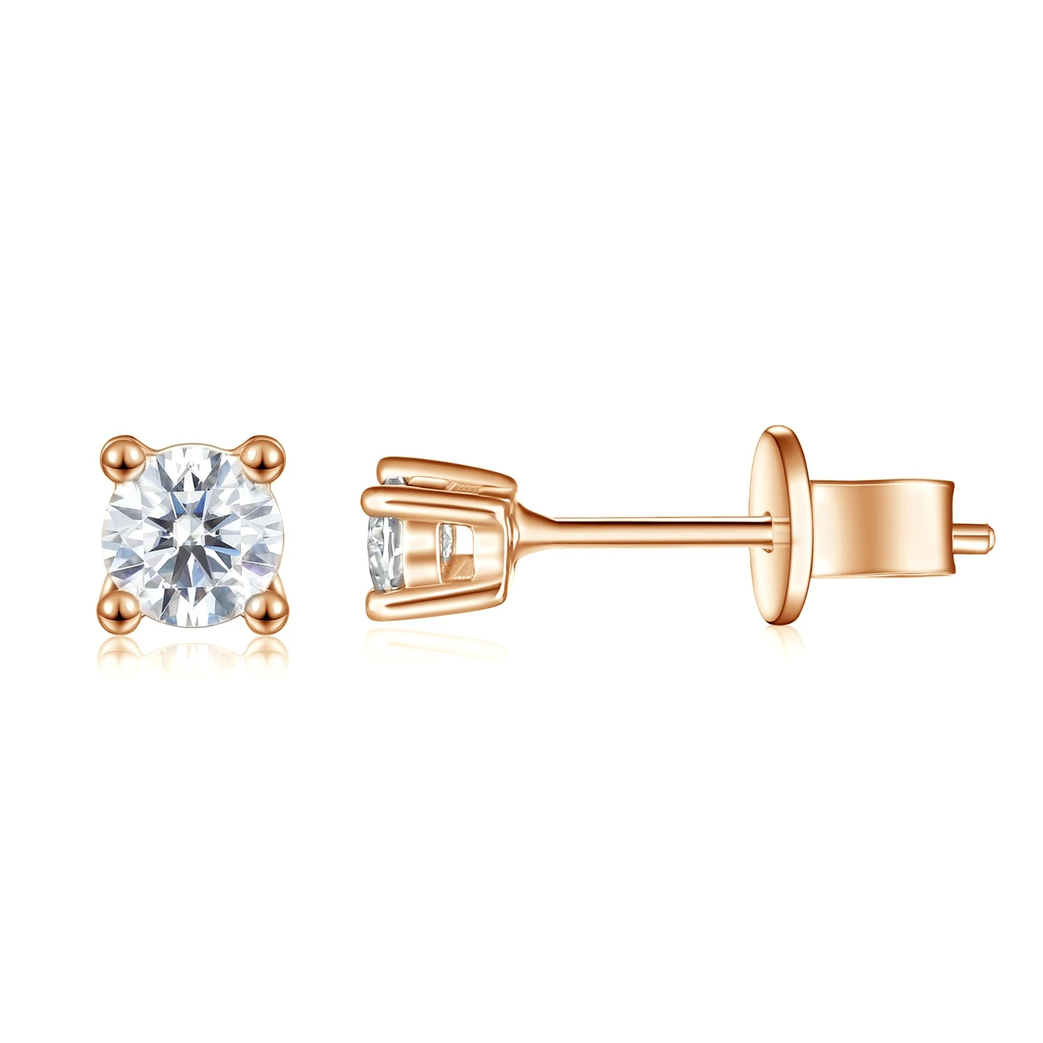 Nova - Moissanite Stud Earrings Nova - Moissanite Stud Earrings