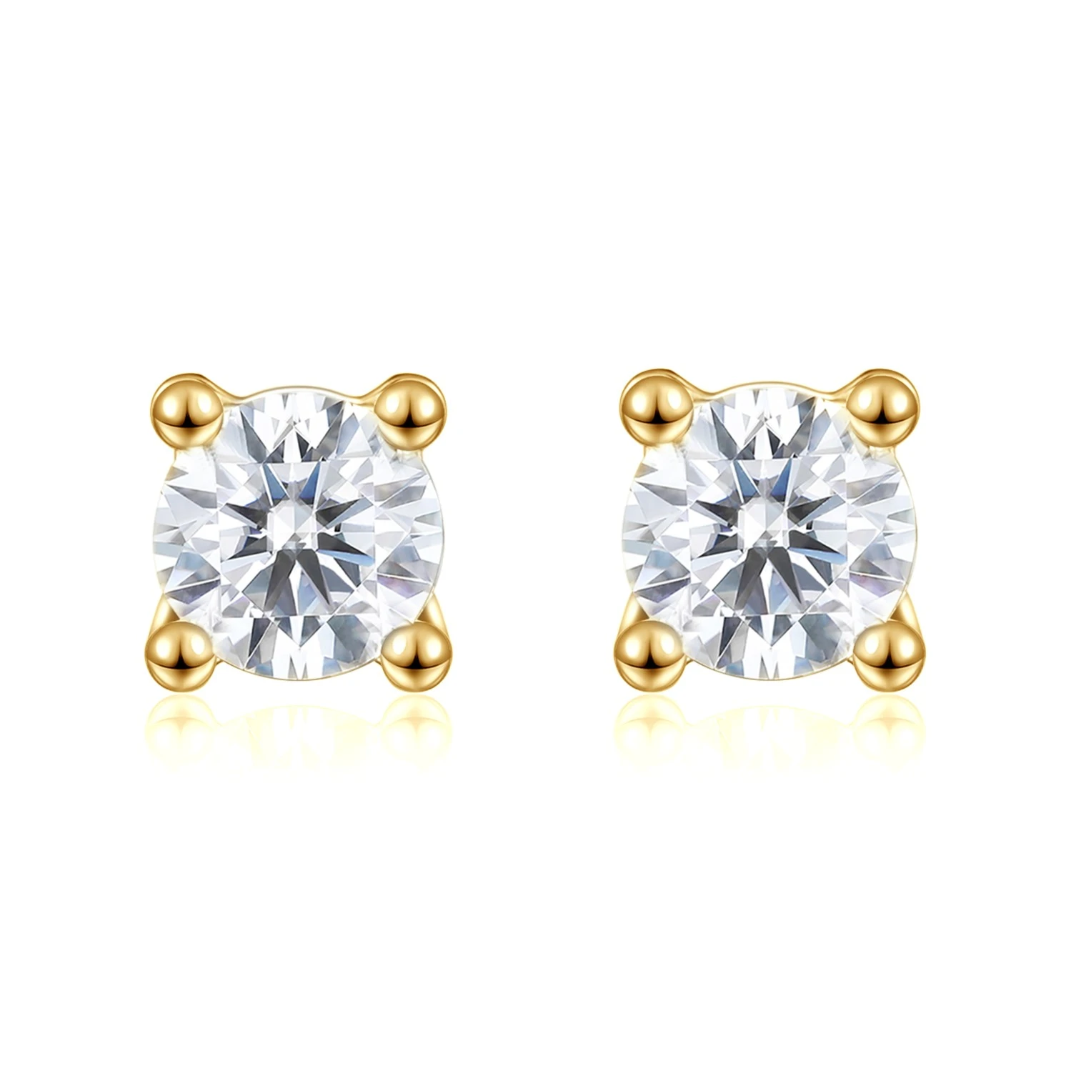 Nova - Moissanite Stud Earrings Nova - Moissanite Stud Earrings