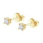 Nova - Moissanite Stud Earrings Nova - Moissanite Stud Earrings