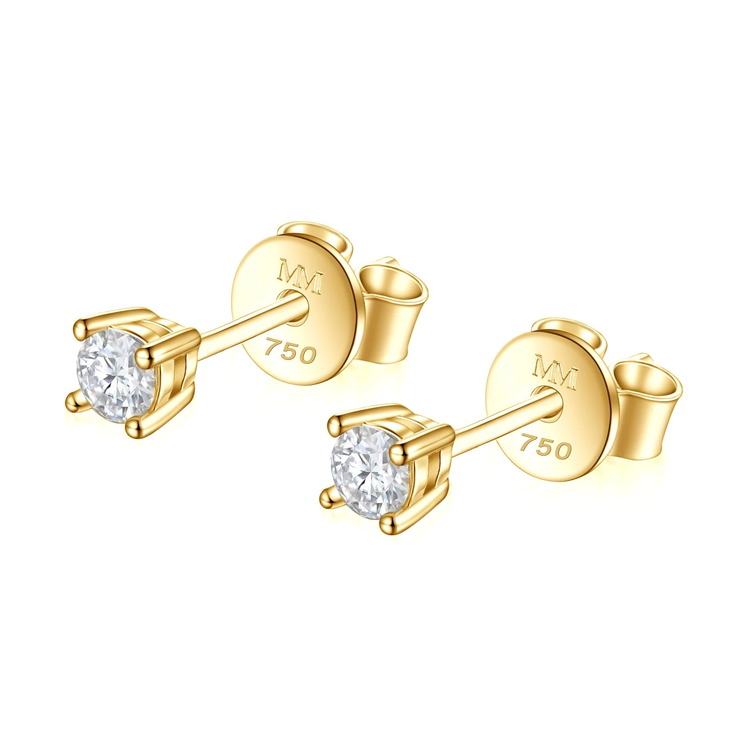 Nova - Moissanite Stud Earrings Nova - Moissanite Stud Earrings
