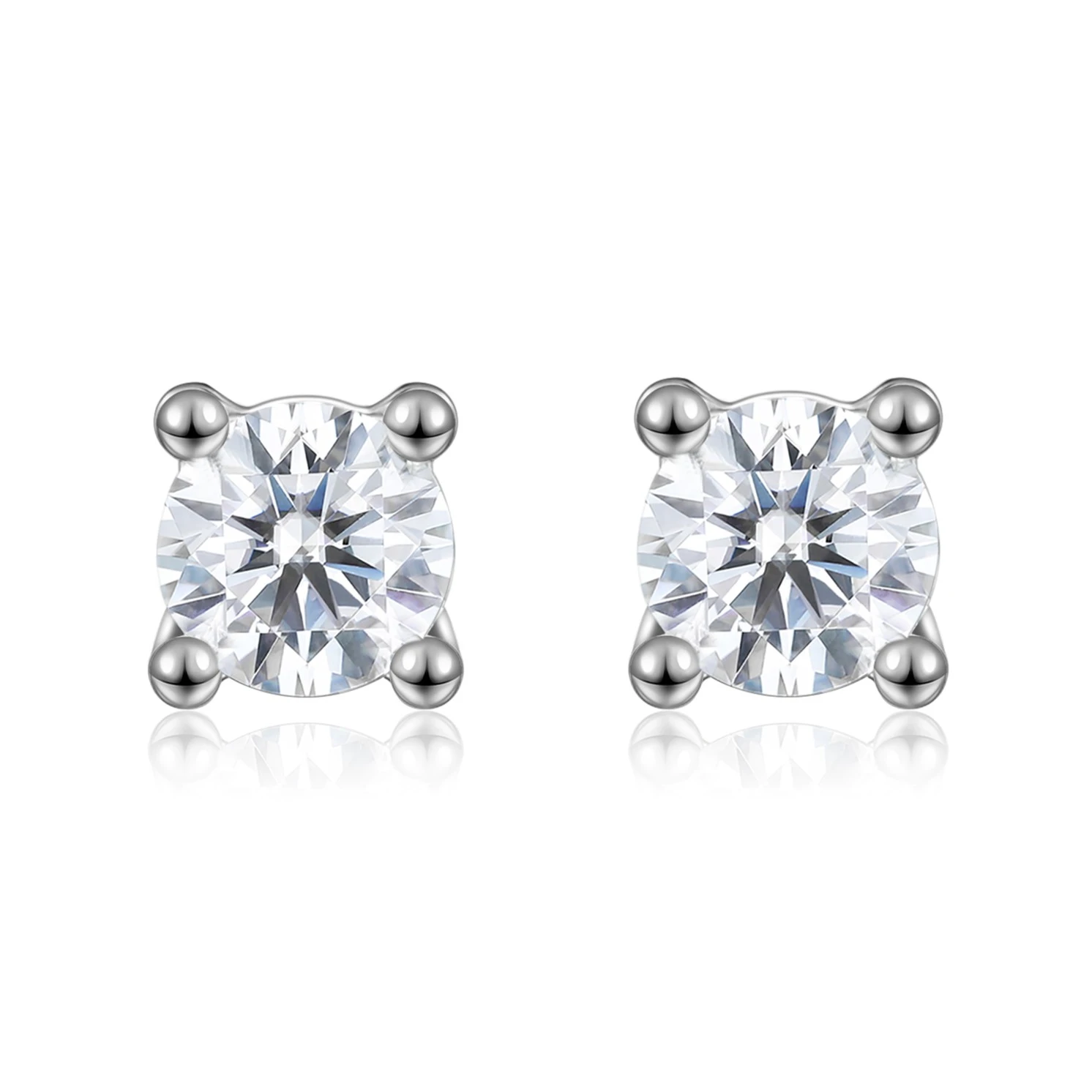 Nova - Moissanite Stud Earrings Nova - Moissanite Stud Earrings
