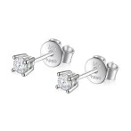 Nova - Moissanite Stud Earrings Nova - Moissanite Stud Earrings