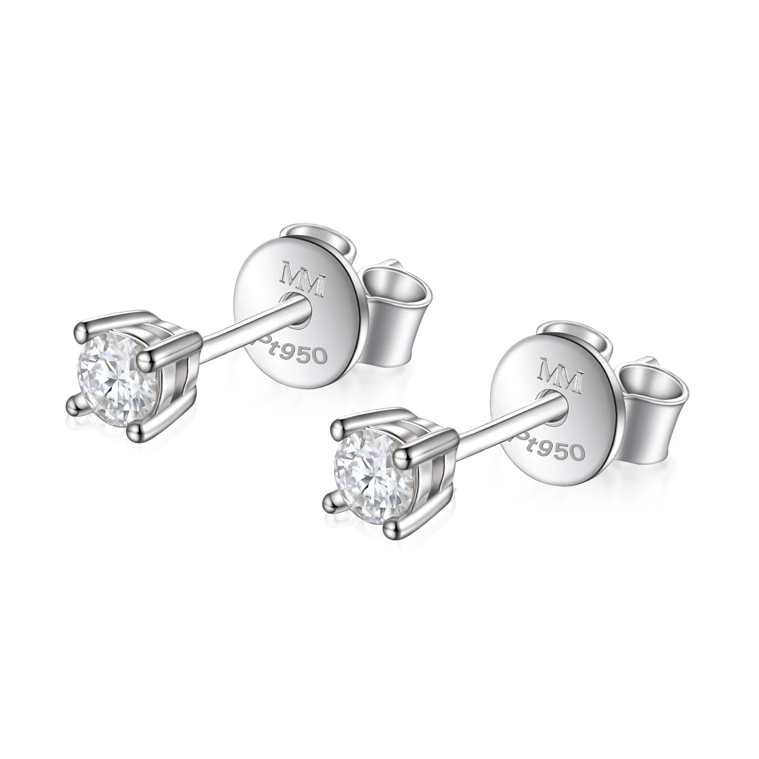 Nova - Moissanite Stud Earrings Nova - Moissanite Stud Earrings