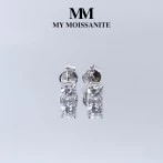Nova - Moissanite Stud Earrings Nova - Moissanite Stud Earrings