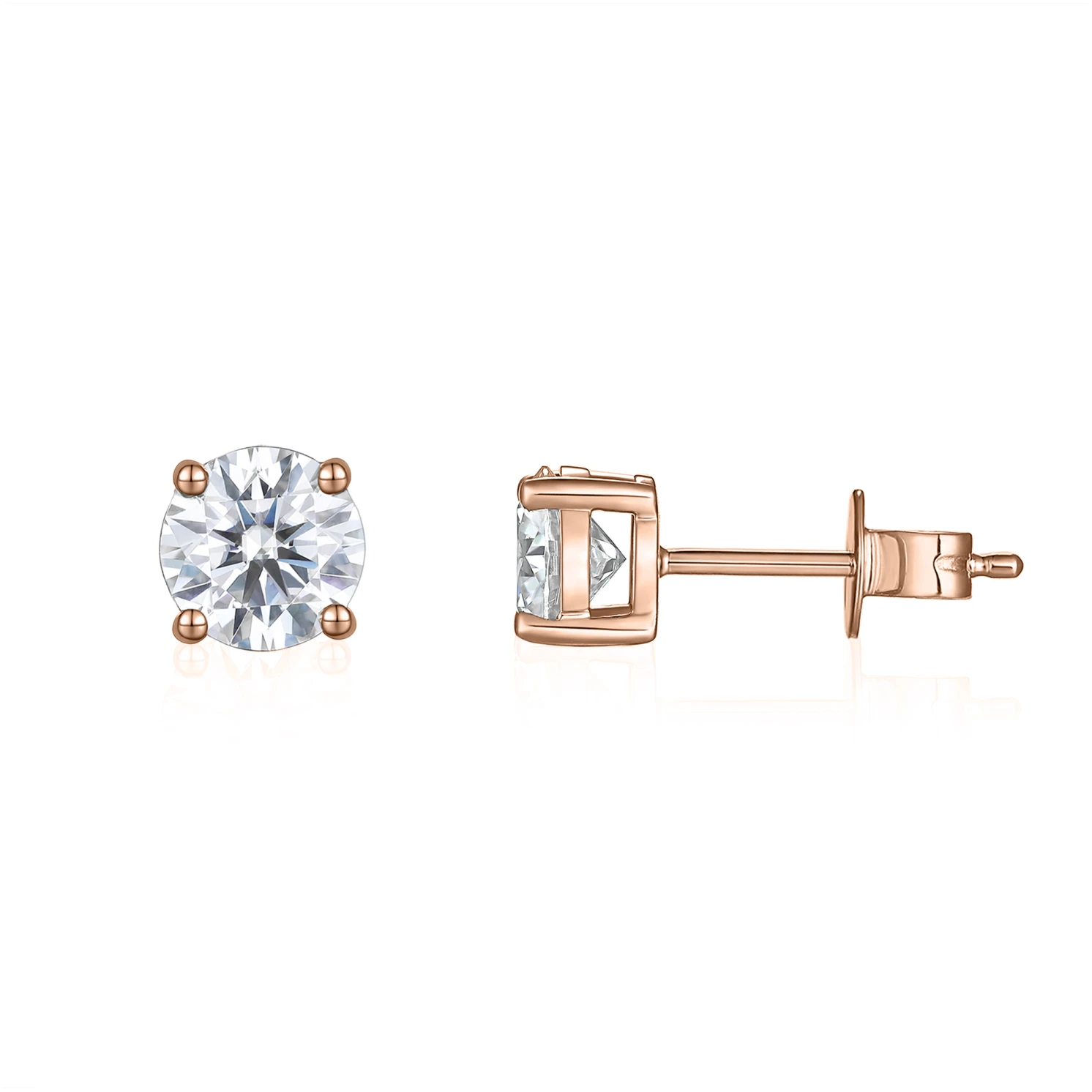 Nova - Moissanite Stud Earrings Nova - Moissanite Stud Earrings